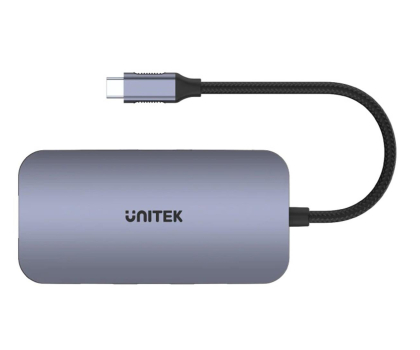 Akcesoria UNITEK Hub N9+ USB-C HDMI, PD 100W, czytnik kart D1071A